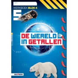 Afbeelding van De wereld in getallen 5e versie Parallelversie : Groep 5, blok 4 : Werkboek