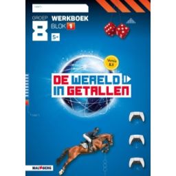 Afbeelding van De wereld in getallen 5.1 : Groep 8, blok 1 S+ : Werkboek