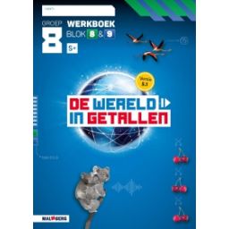 Afbeelding van De wereld in getallen 5.1 : Groep 8, blok 8 en 9 S+ : Werkboek