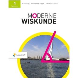 Afbeelding van Moderne wiskunde 13e ed : 1 havo/vwo B : Antwoordenboek