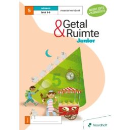 Afbeelding van Getal & ruimte junior 3.0 : Groep 5, blok 1-8 : Meesterwerkboek