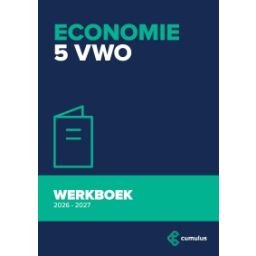 Afbeelding van Cumulus economie : 5 vwo : Werkboek 2026-2027