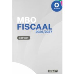 Afbeelding van MBO Fiscaal Expert : Opgavenboek 2026-2027
