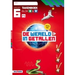 Afbeelding van De wereld in getallen 5.1 : Groep 6, Blok 8+9 FS : Takenboek