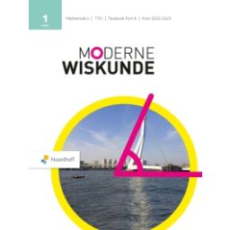Afbeelding van Moderne wiskunde TTO 13.0 : 1 vwo B : Textbook