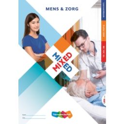 Afbeelding van Mixed ZW 4.1 - LRN-line - : 3+4 vmbo-bkg : Mens en zorg : Leerwerkboek