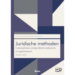 Afbeelding van Juridische methoden 8e dr