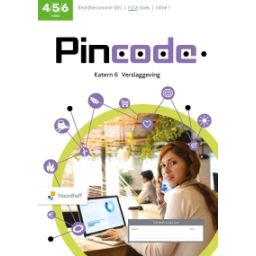 Afbeelding van Pincode BE 1.0 - FLEX - : 4+5+6 vwo : 6 Verslaggeving : Katern