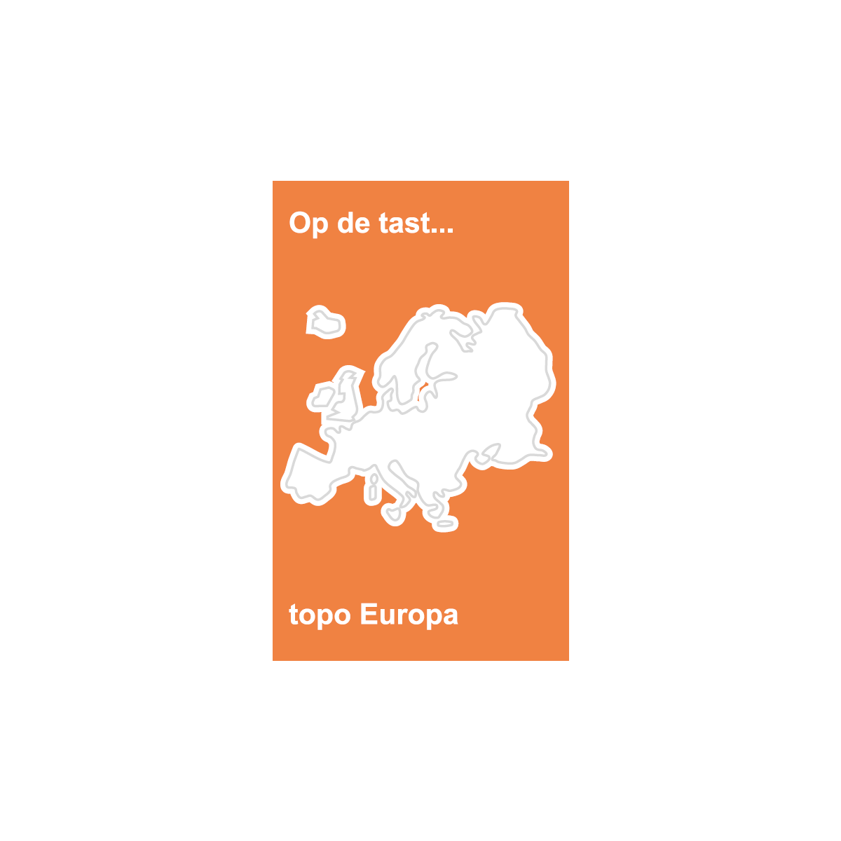 Op de tast... : Topo Europa