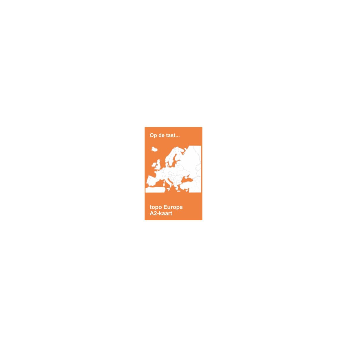 Afbeelding van Op de tast... : Topo Europa A2-kaart